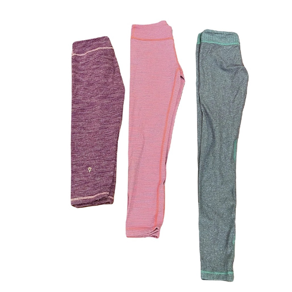 Ivivva Multicolor Heather Leggings sz 14 Junior